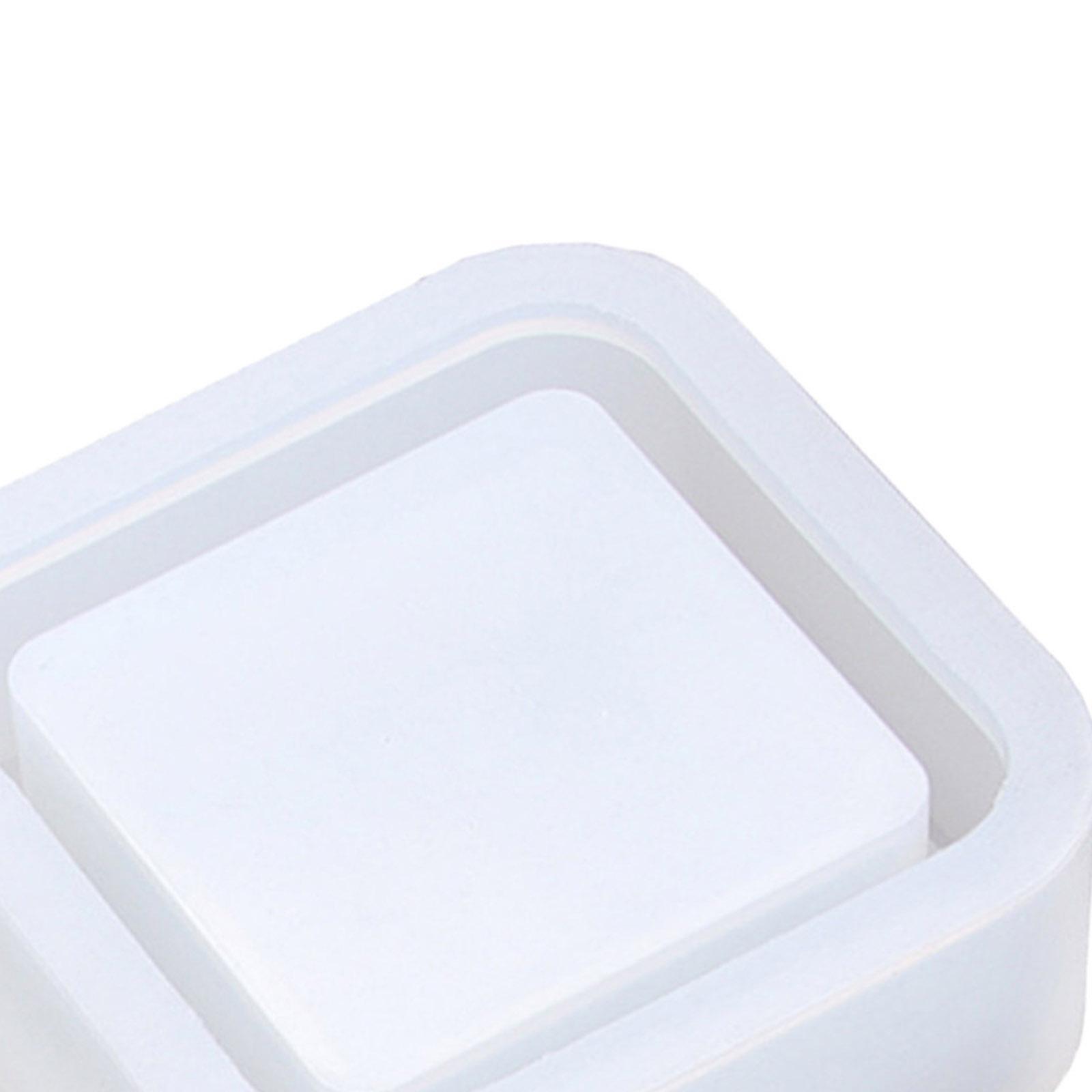 Candle Containers - Reçine Döküm Kalıbı, Silikon Takı Kutusu