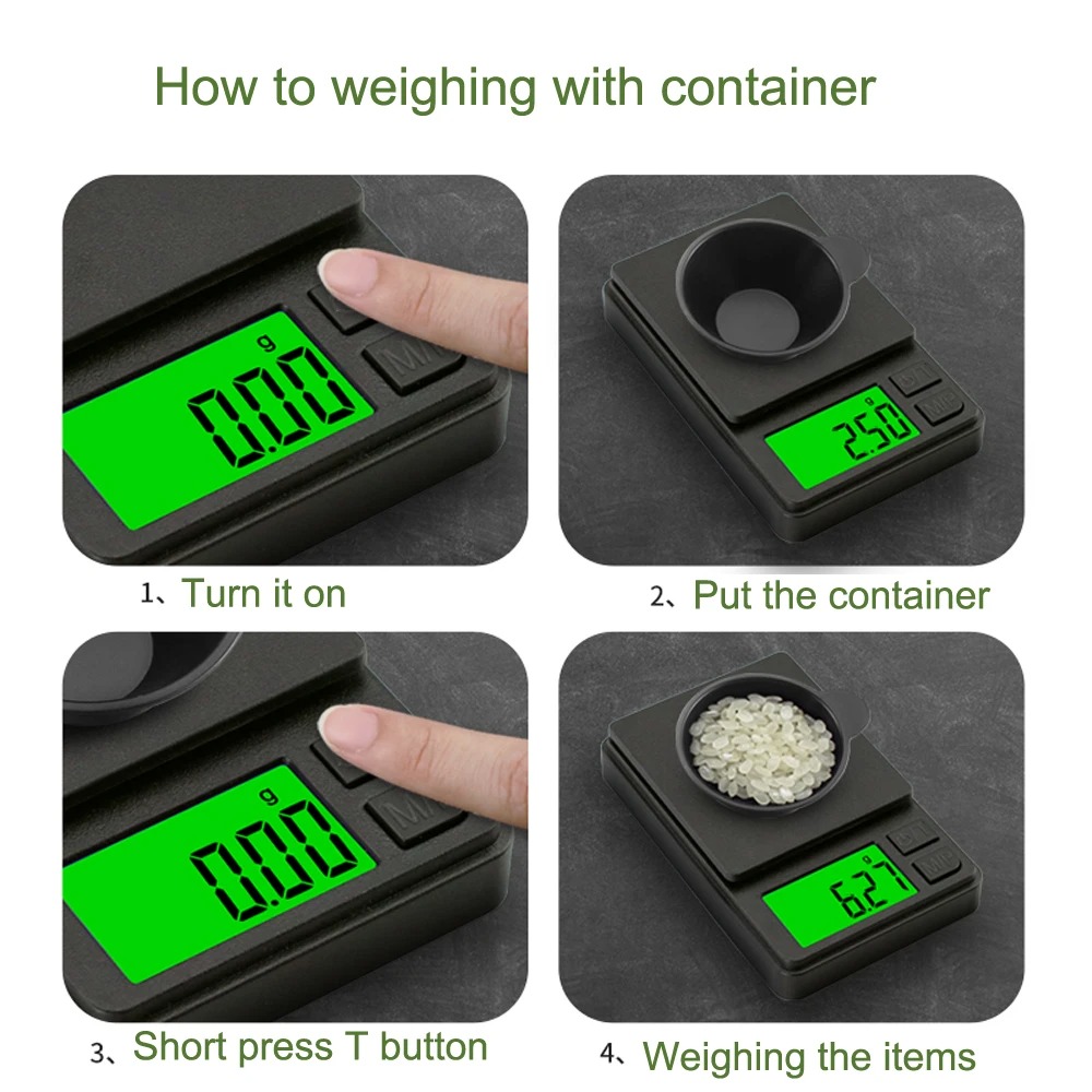 Candle Wax Scale - Hassas Cep Terazisi 1000g X 0.1g
