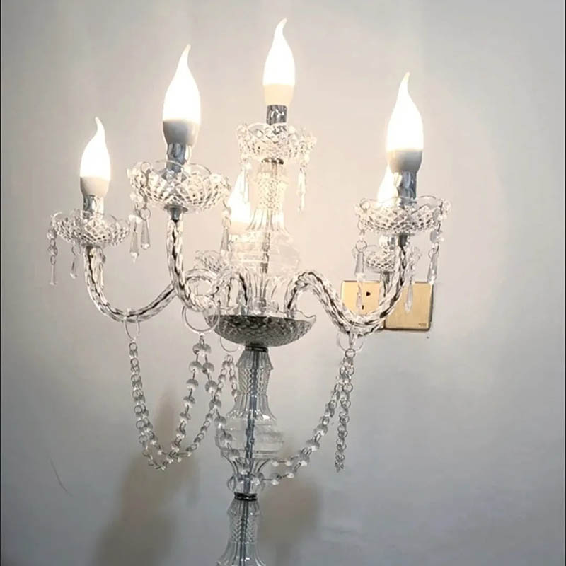 Silk Candle - Modern Lüks Mum Lambaları Düğün Centerpieces