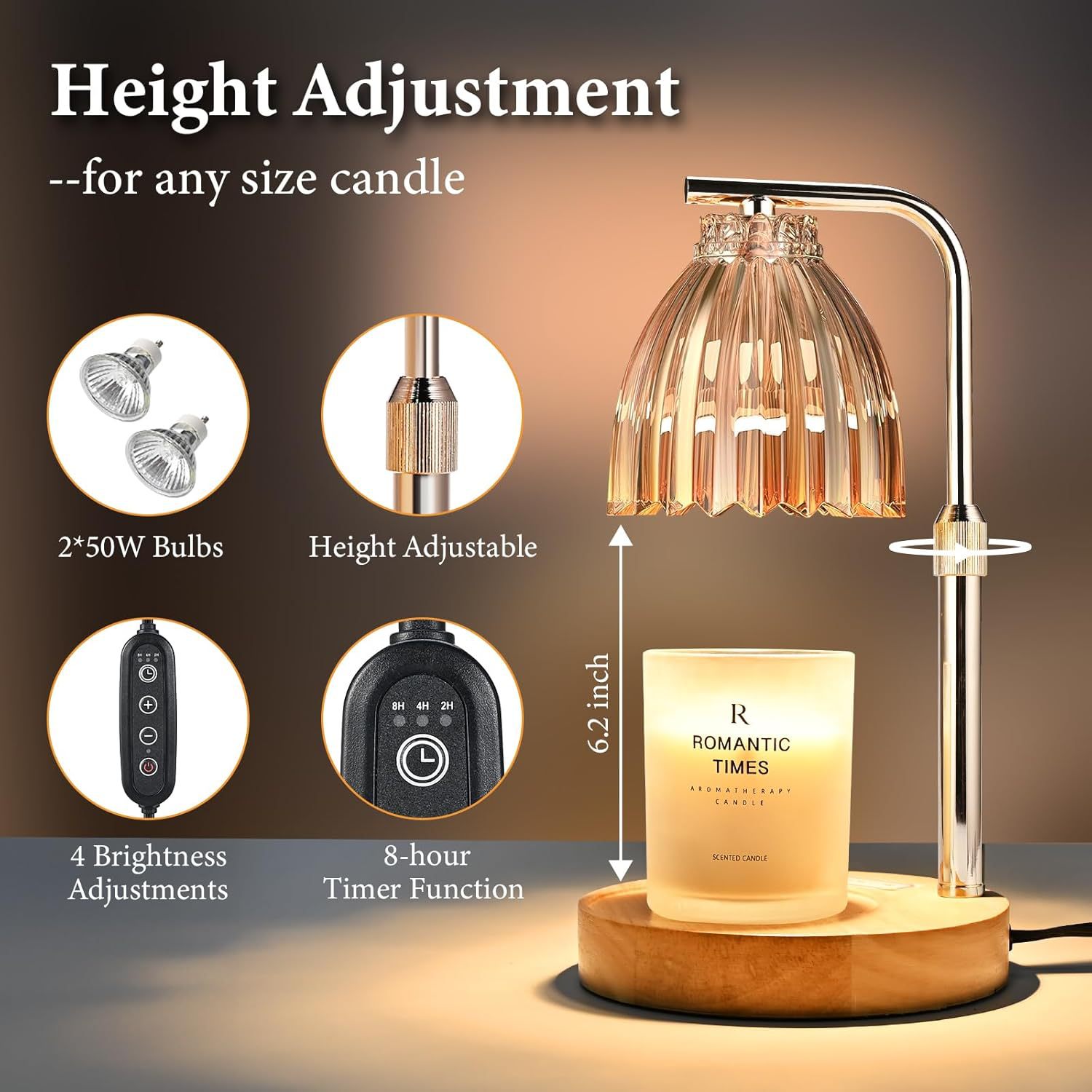 Ayarlanabilir Yükseklikli Arom - Wax Melts incelemesi ve fiyatı