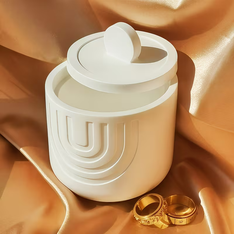 U Şekli Çizgili Bardak Silikon - Candle Containers incelemesi ve fiyatı