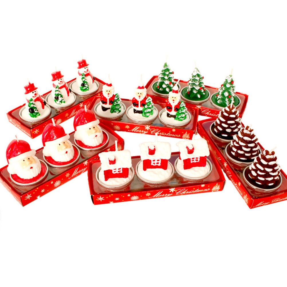 3 Adet Noel Temalı Parafin Mal - Paraffin Wax incelemesi ve fiyatı
