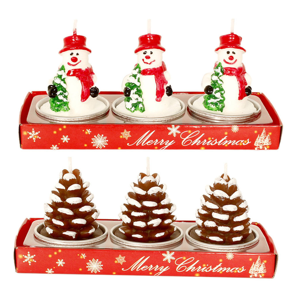 3 Adet Noel Temalı Parafin Mal - Paraffin Wax incelemesi ve fiyatı