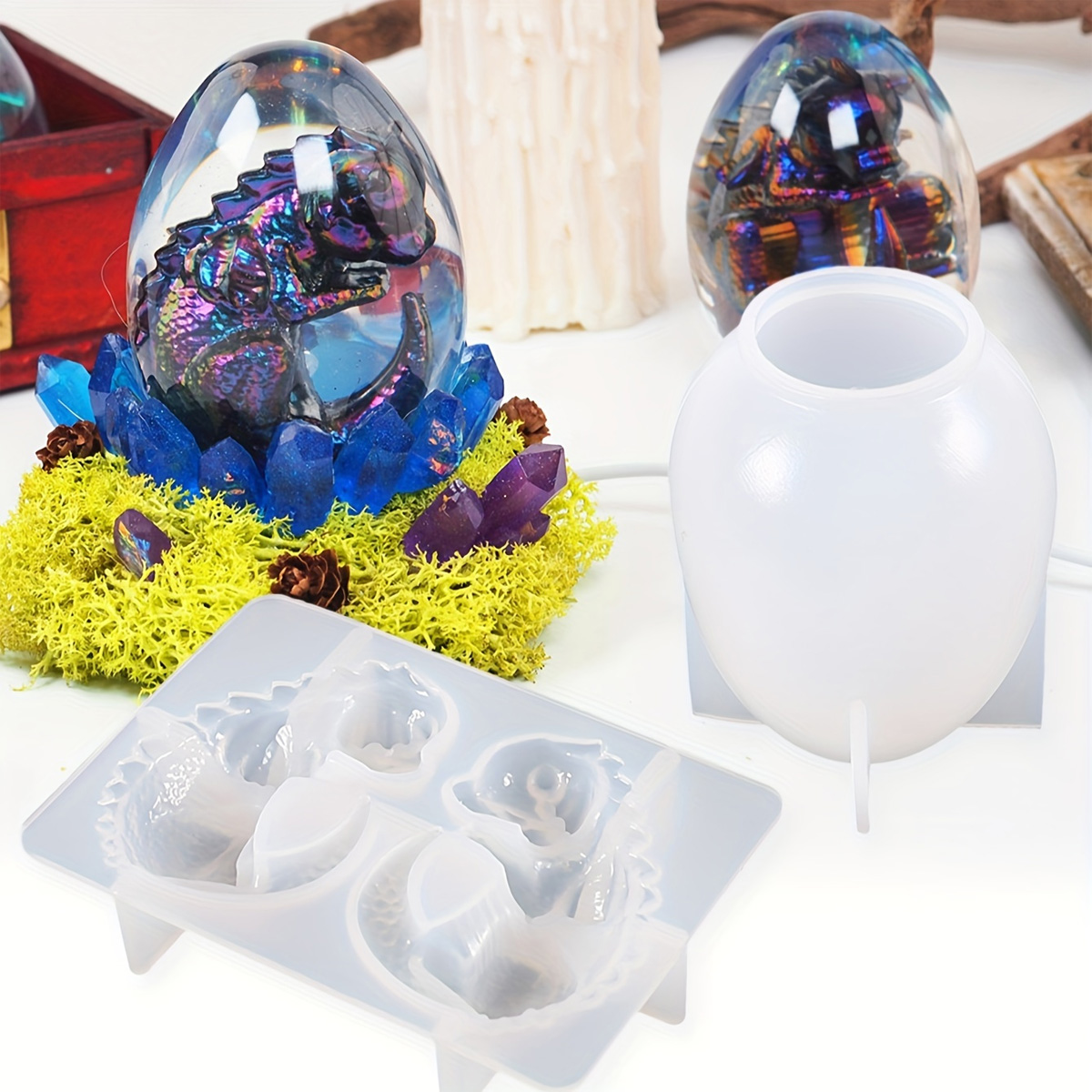 Silikon Ejderha Yumurta Kalıpl - Candle Making Kit incelemesi ve fiyatı