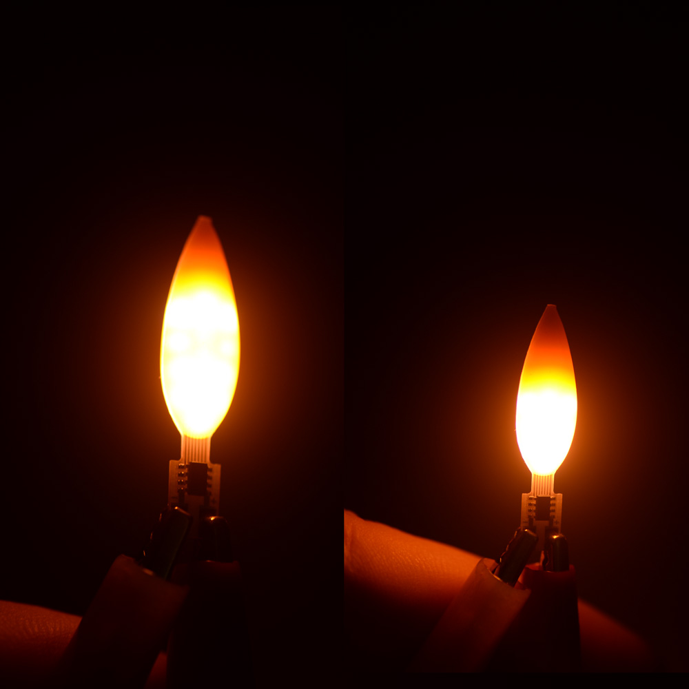 DC 3V Titreşimsiz Alev Etkisi  - Candle Wick incelemesi ve fiyatı